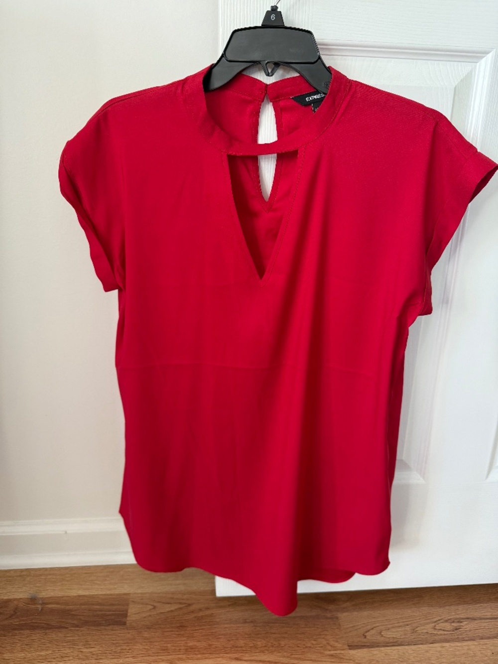 Red express blouse